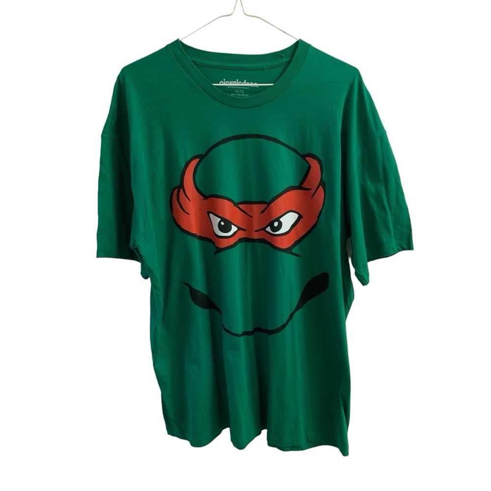 NEW Teenage Mutant Ninja Turtles TMNT Raphael Graphic T Shirt Men Size XL Green